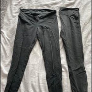 2 pairs of tan leggings